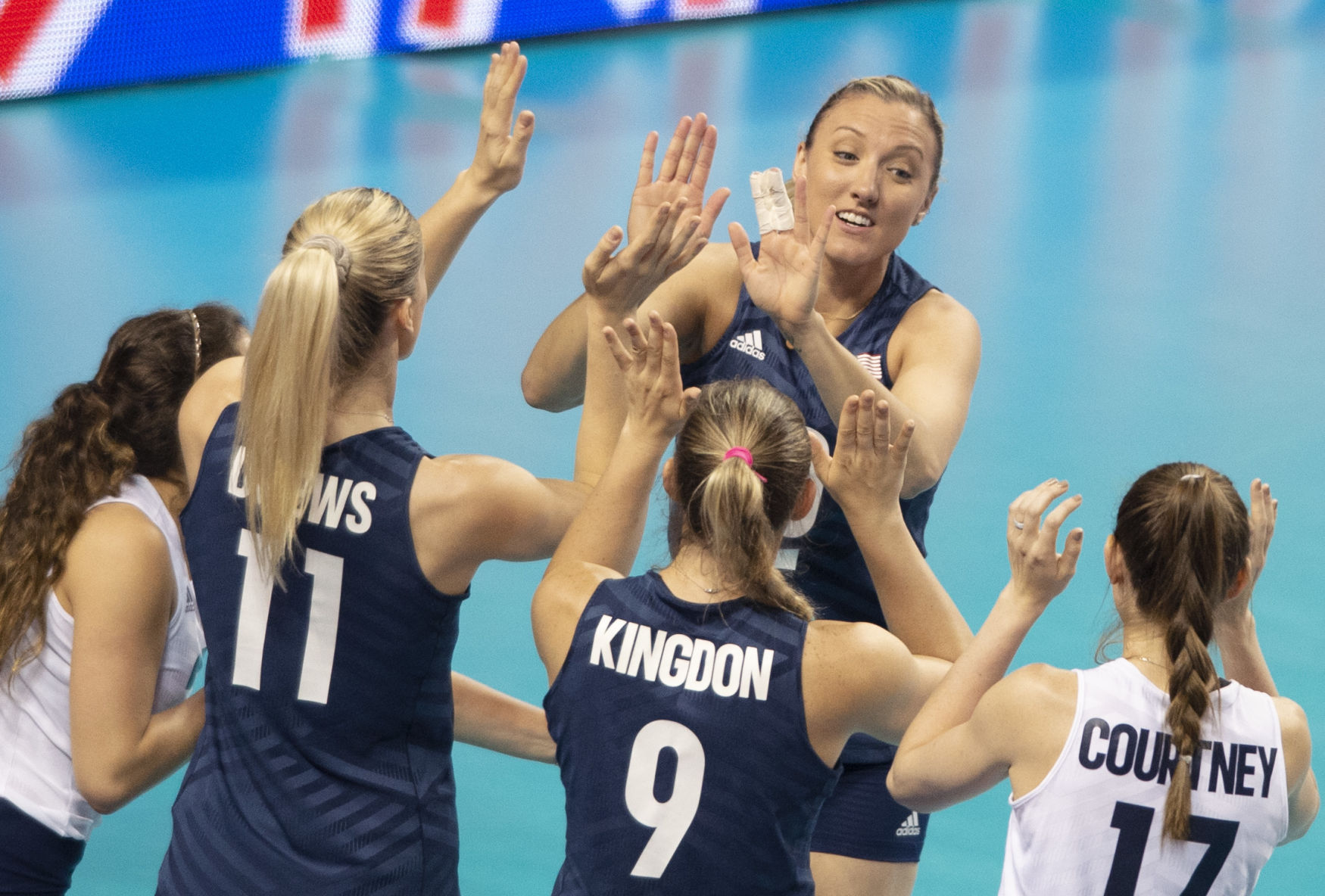 U.S. vs. Korea volleyball, 6.4